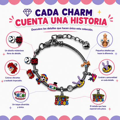 Pulsera de Charms del Mundo Digital